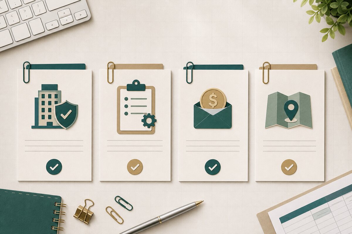 چک‌لیست مدارک کارفرما شرح وظایف حقوق و محل کار برای job offer کانادا